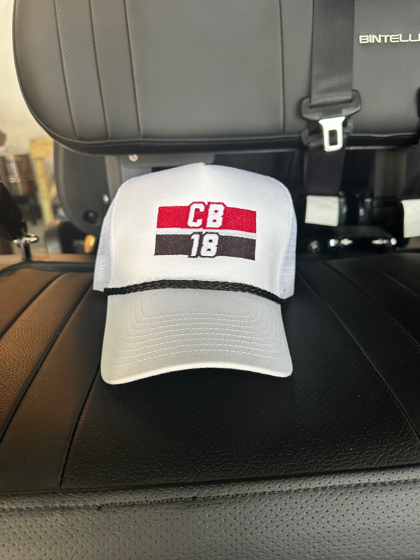 CB18 White Rope Hat
