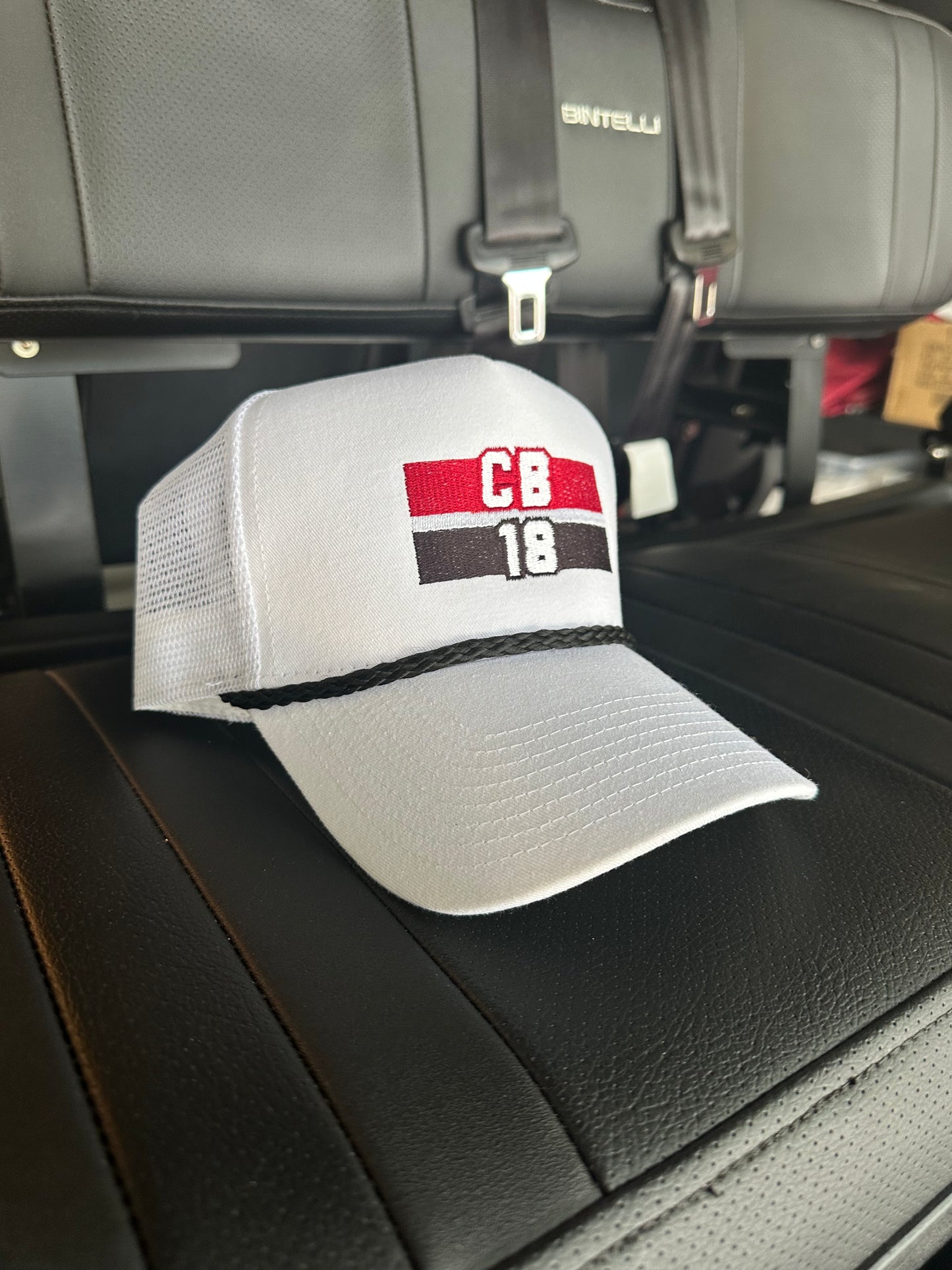 CB18 White Rope Hat