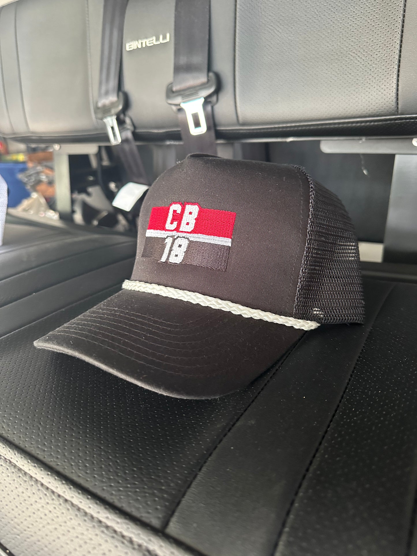 CB18 Black Rope Hat
