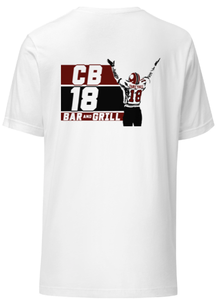 CB18 Short Sleeve White T-Shirt