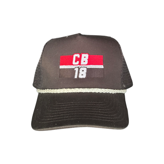 CB18 Black Rope Hat