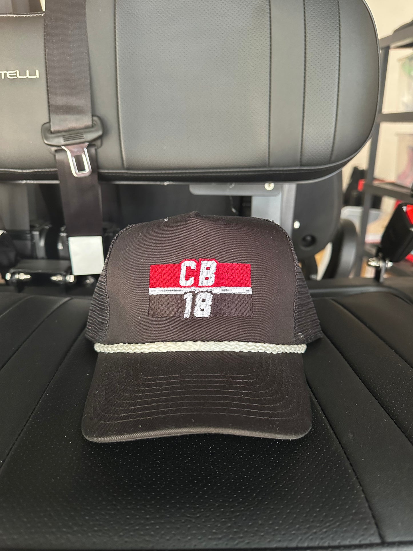 CB18 Black Rope Hat